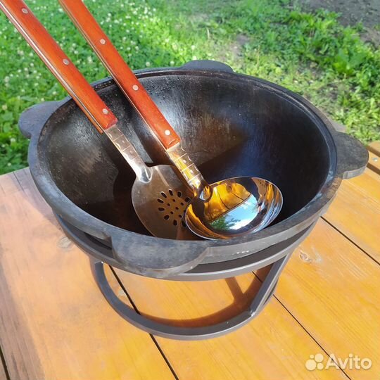 Подставка под чугунный казан, садж, диаметр 26см