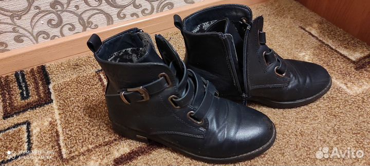 Ботинки осень для девочки р.35