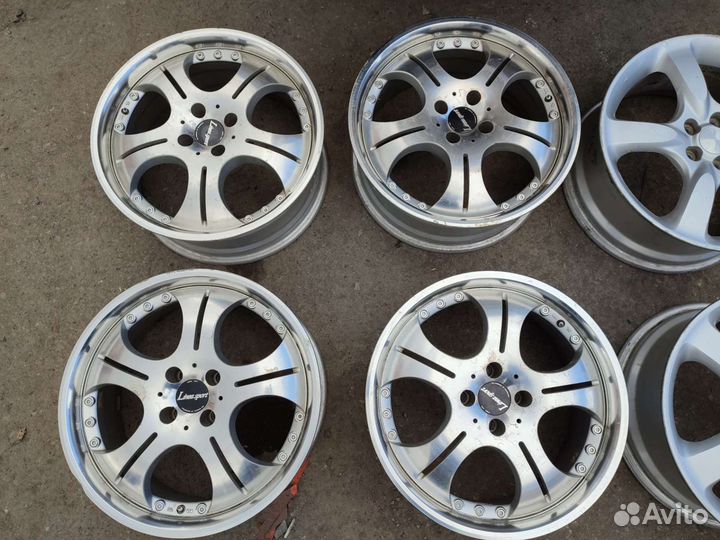 Литые диски с полкой R17 4х100 без пробега по Р.Ф