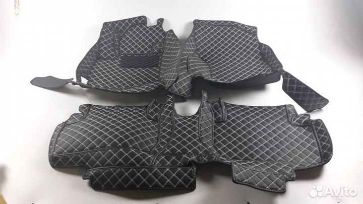 3D Коврики Toyota Салон Багажник из Экокожи