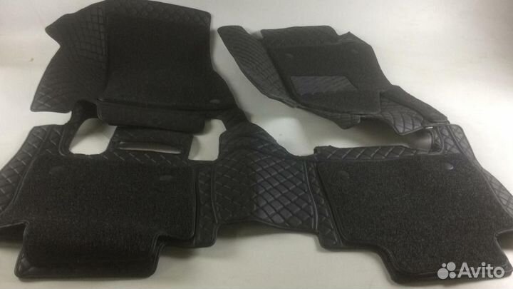 3D Коврики Range Rover Салон Багажник из Экокожи