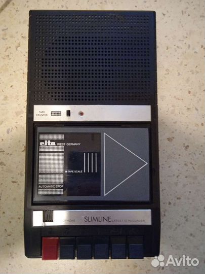 Slimline cassette recorder elta 5000