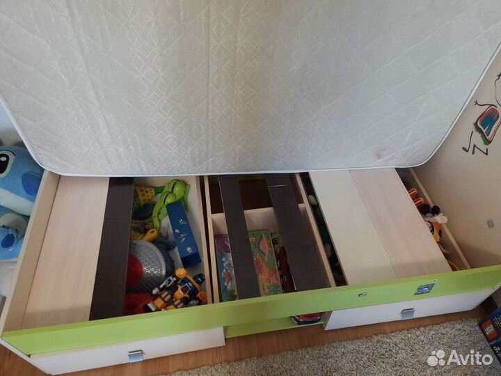 Детская кровать с матрасом