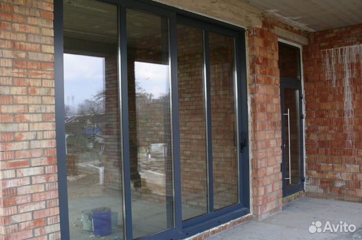 Окна / окно / сдвижное остекление веранды