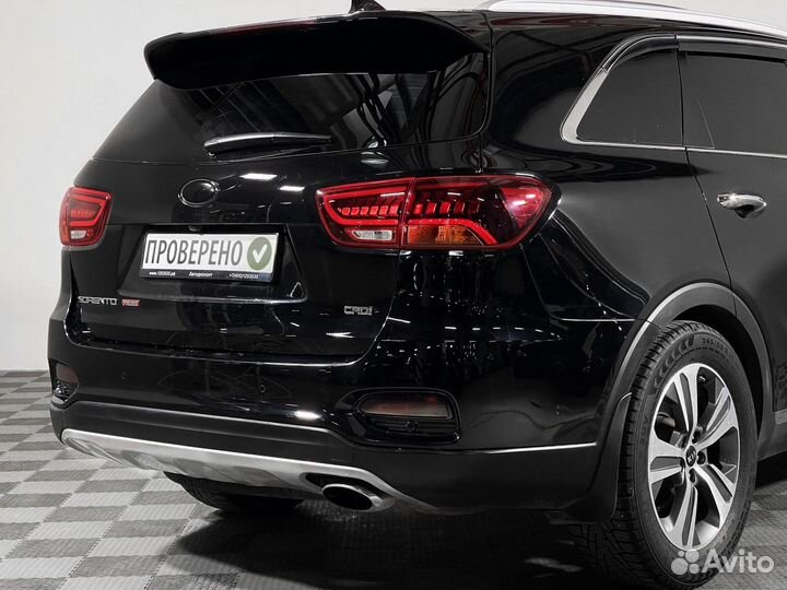 Kia Sorento Prime 2.2 AT, 2019, 73 000 км