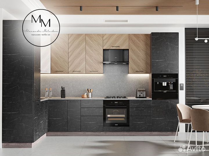 Кухня прямая любого размера