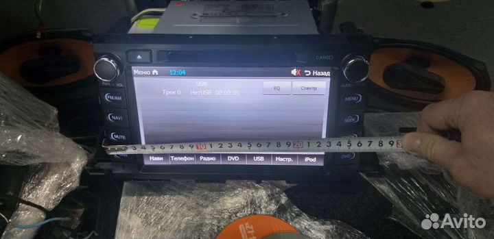 Автомагнитола с монитором Windows