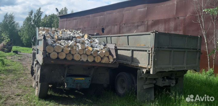 Дрова пиленые колатые