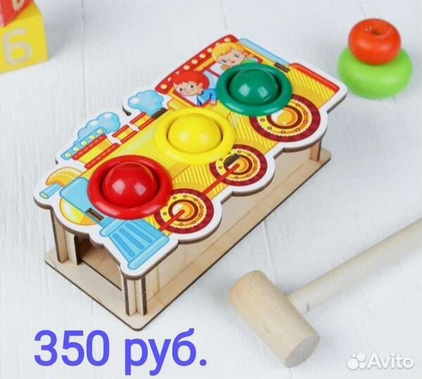 Стучалка новая дерево