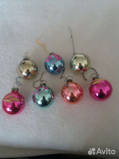 Елочные игрушки СССР