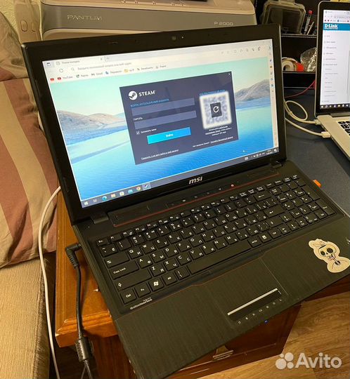 Игровой ноутбук msi-16gh i7