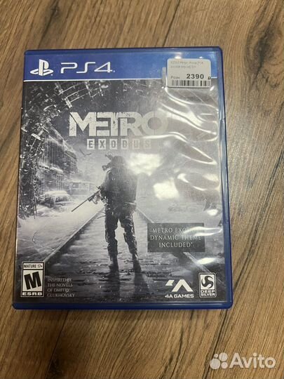 Метро исход ps4