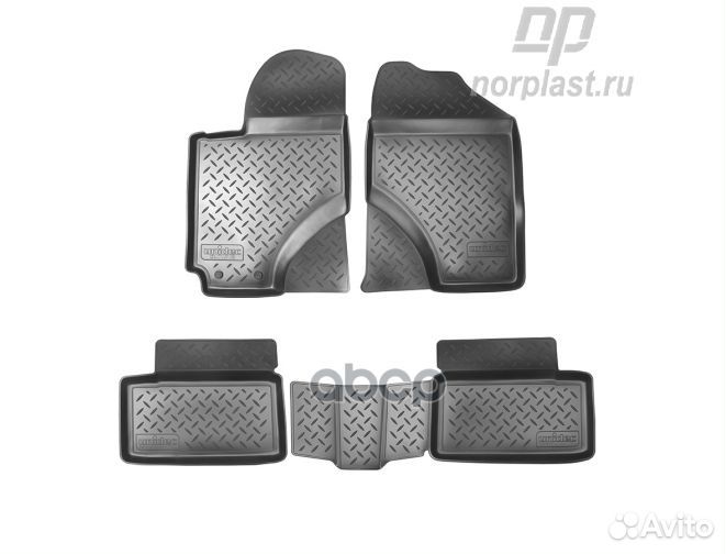 Коврики салонные Lifan Solano II (2016) 4шт. NP