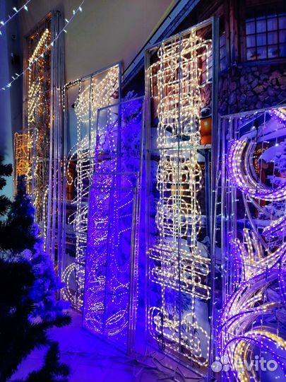 Световые фигуры +на новый год