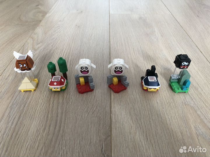 Эксклюзивные фигурки лего Super Mario