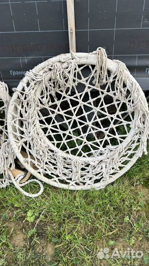 Подвесное кресло гамак макраме, качели