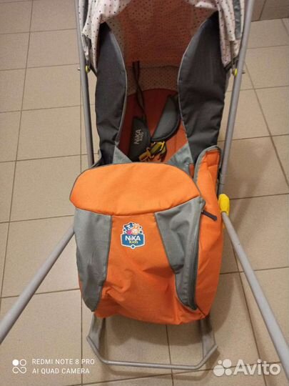 Детские санки коляска ника