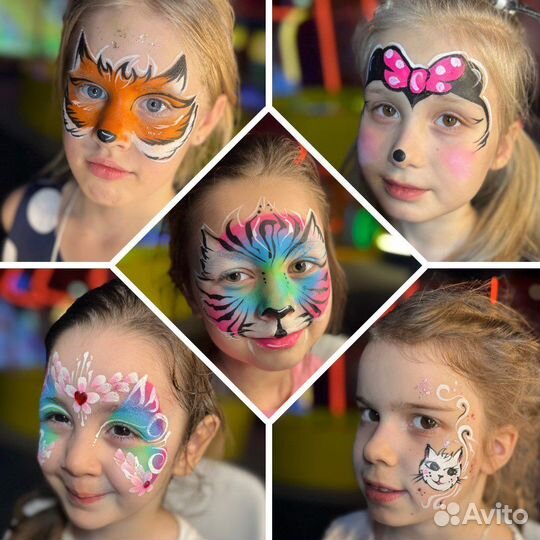 Профессиональный аквагрим и бьюти бар