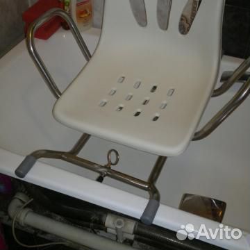 Поворотное сидение для ванны, шир. 80 см