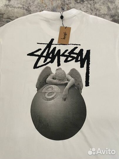 Футболка Stussy 8 Ball Angel