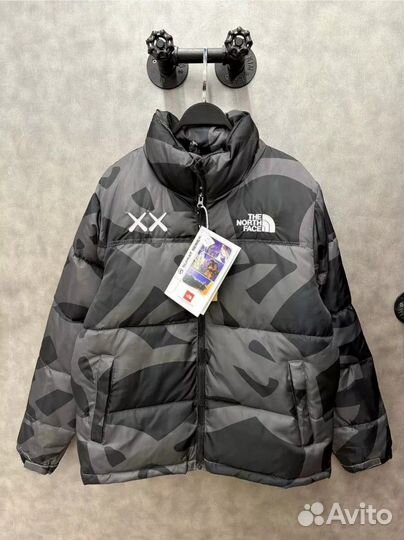 Куртка the north face 700 kaws