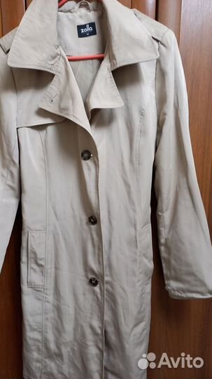 Тренч zolla женский