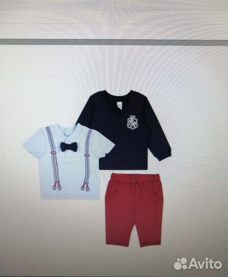 Костюм тройка на мальчика 80