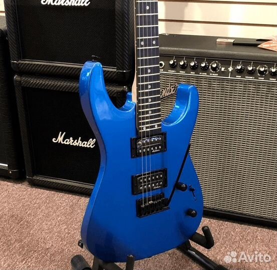Электрогитара Jackson Dinky JS12 Metallic Blue