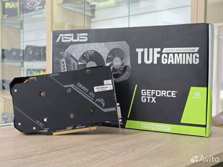 Видеокарта asus GTX 1660 super TUF Gaming OC