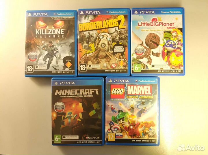 Sony PS Vita minecraft