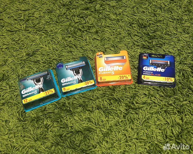 Кассеты для бритья Gillette