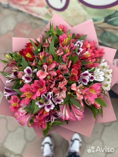 Букет из Альстромерии