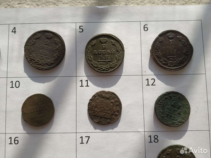 Медные царские монеты #9