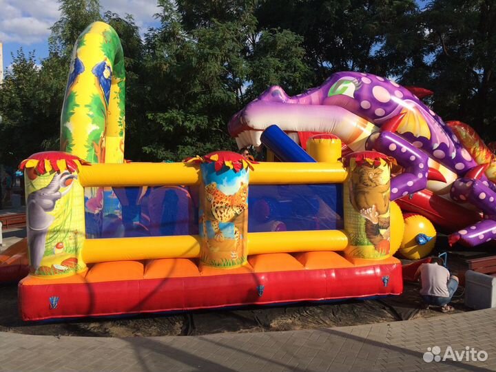 Аренда батутов, аттракционы, прокат батутов