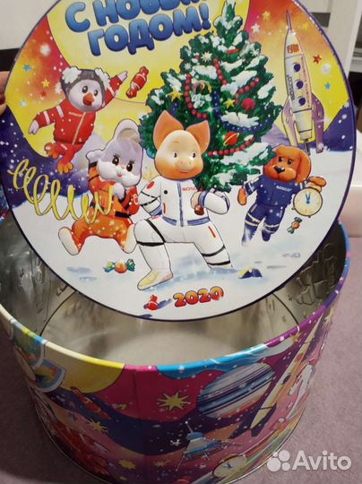 Банка жестяная гум