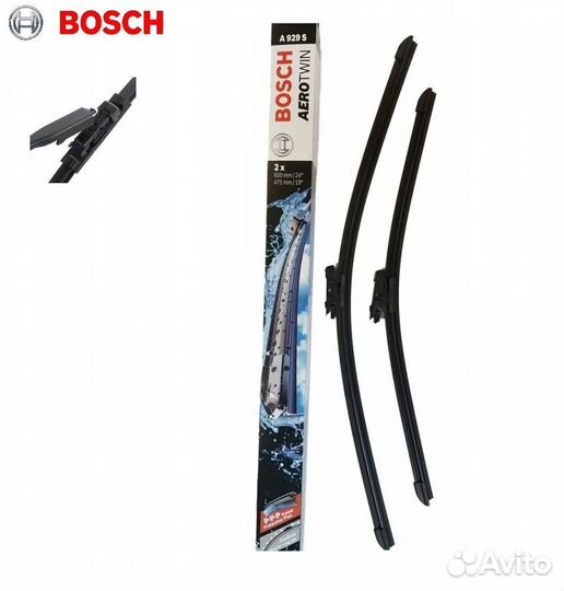 Щетки стеклоочистителя bosch бескаркасные Aerotwin