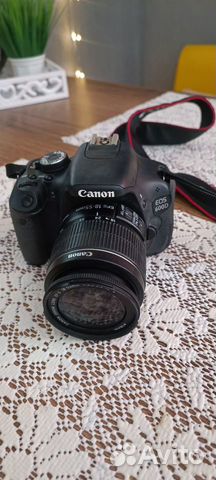 Зеркальный фотоаппарат canon eos 600d объявление продам