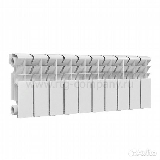 Радиатор алюминиевый ogint Classic 200 6-секций (К