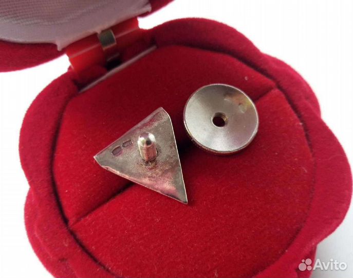 Знак, значок серебро 925. Спартак. Футбольный клуб