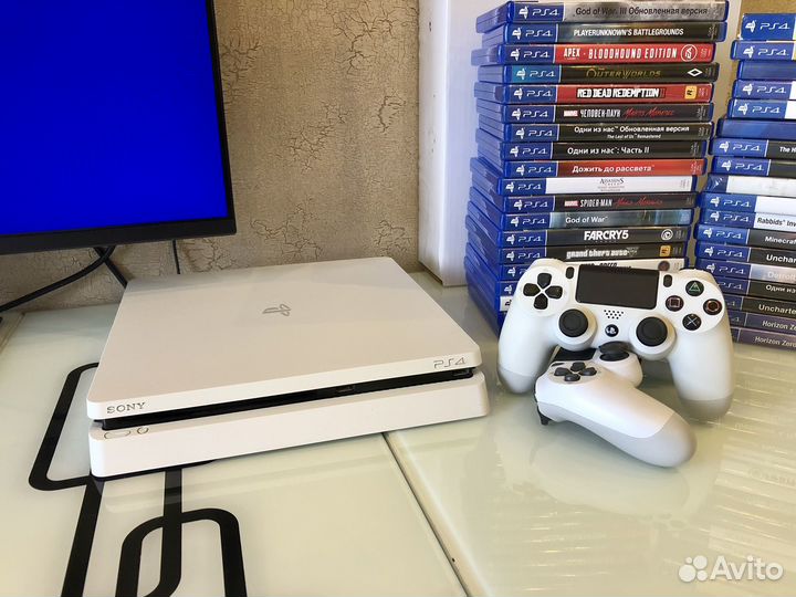 Sony playstation 4 slim 1tb +700 игр