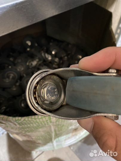 Колесо для тележки 75 мм