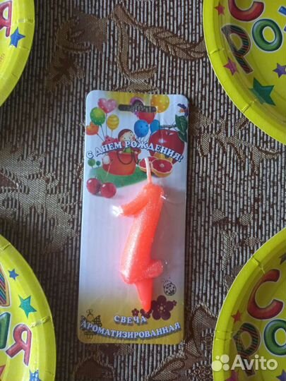 Свеча 1 и тарелки