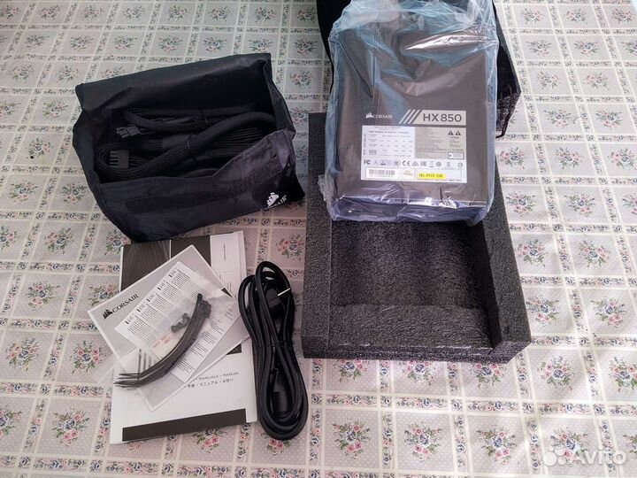 Блок питания Corsair HX 850 Platinum на гарантии