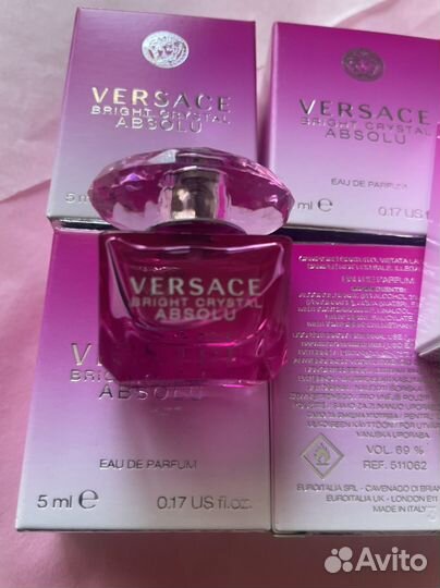 Versace bright crystal absolu оригинал