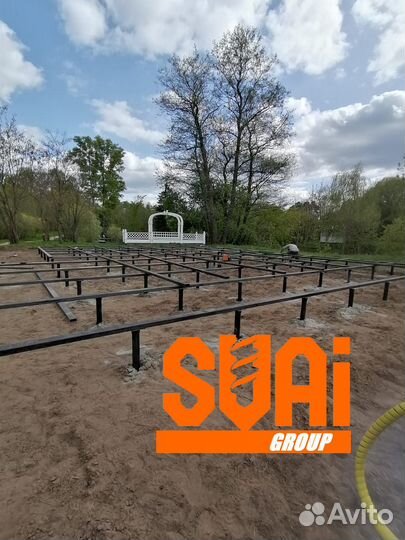 Винтовые сваи 89 с установкой