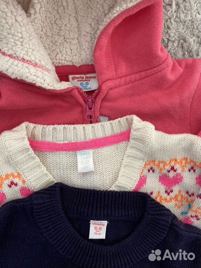 Пакет вещей на девочку