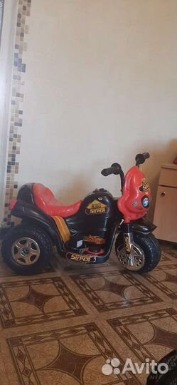 Детский мотоцикл на аккумуляторе бу