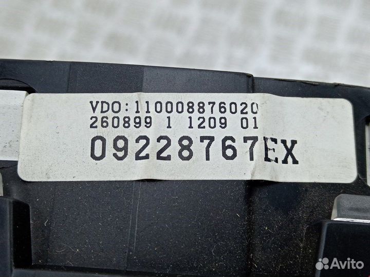 Панель приборная (щиток приборов) для Opel Astra G