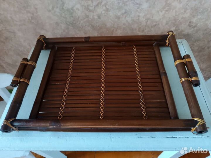 Поднос бамбуковый