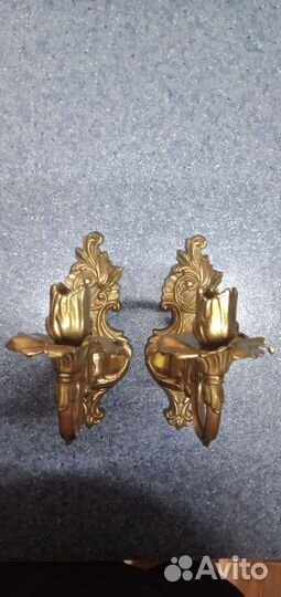 Подсвечник бронза СССР